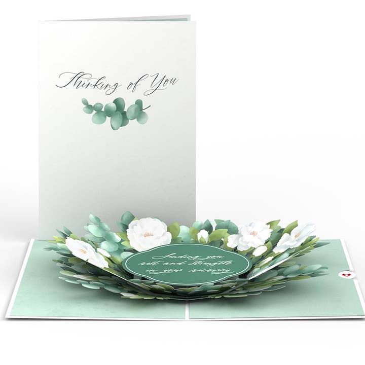 Lovepop Cards - Wholesale Get Well Card - Sending You Rest And Strength 5''x7'' Card, Pop-Up Cards3