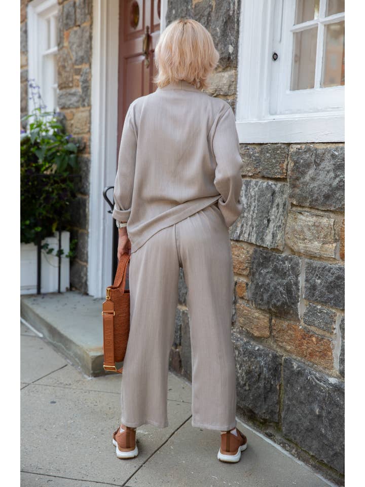 VIKOLINO - Wholesale Pants - Women's - Merino Wool Wide Leg Pants