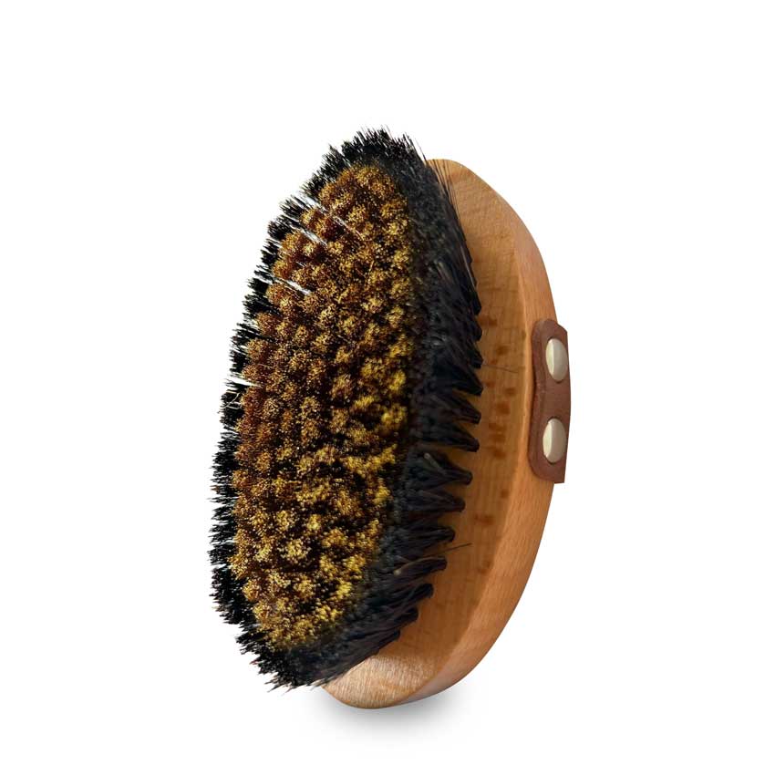 Ancient Purity - Wholesale Mask Applicator Brush/Tool - Ionic Copper Body Brush | Upgraded Dry Skin Brushing