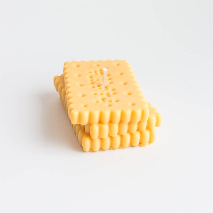 Nata Concept Store – Engroshandel Gavelys – Petit Beurre stearinlys formet som småkager2