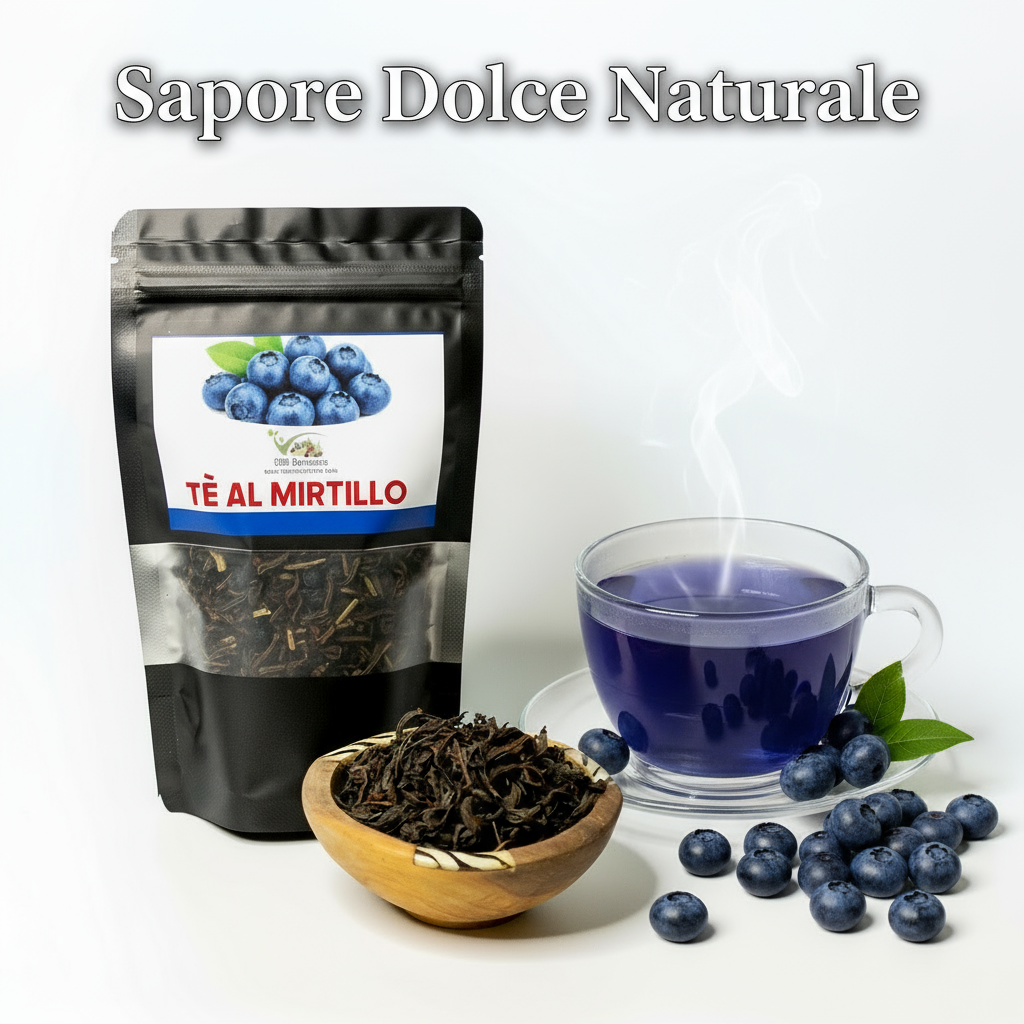 Cibobenessere - Wholesale Health/Detox Tea - 100% Natural Blueberry Tea - Protects Vision and Improves Memory3