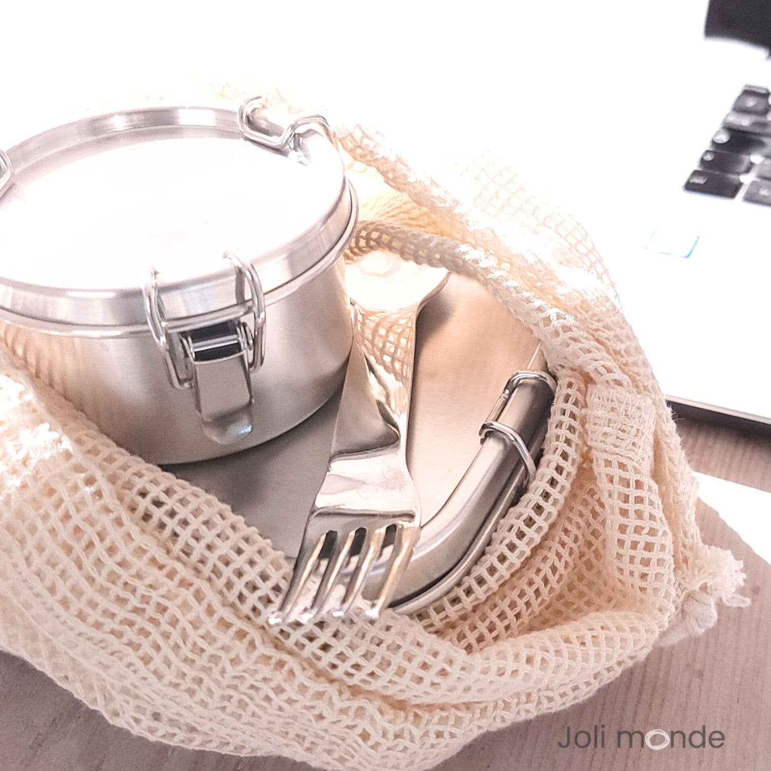 Joli Monde - Wholesale Food Storage Container - La Bento stainless steel box. 1000ml8