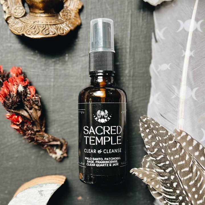 Sacred Temple Spray, Negative Energy Removal for wholesale by Farmhouse Moon