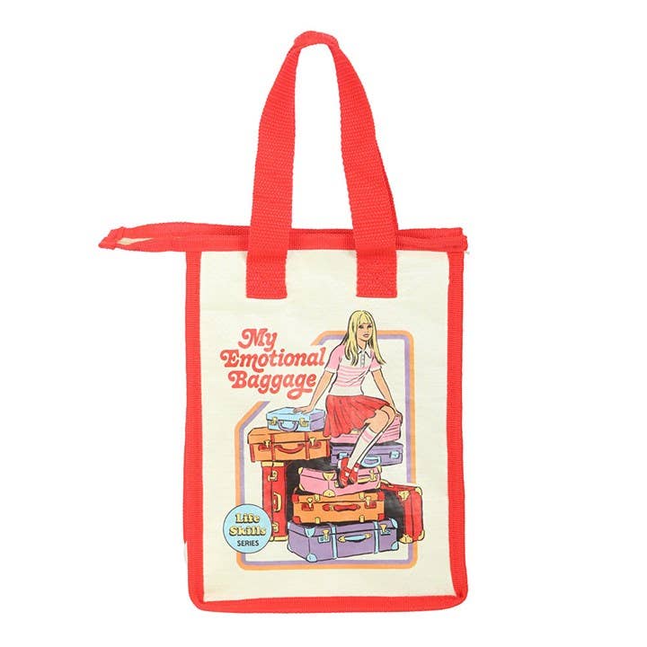 Something Different Wholesale - Wholesale Lunch Bag/Box - My Emotional Baggage Lunch Bag by Steven Rhodes2