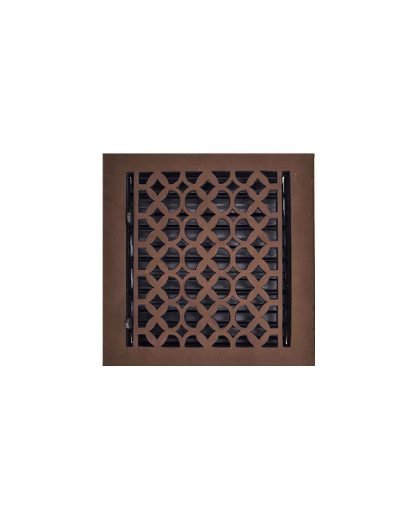 PRIMA DECORATIVE HARDWARE INC – wholesale HVAC supplies – Cast Iron Floor Register 9" x 9" VR-1001