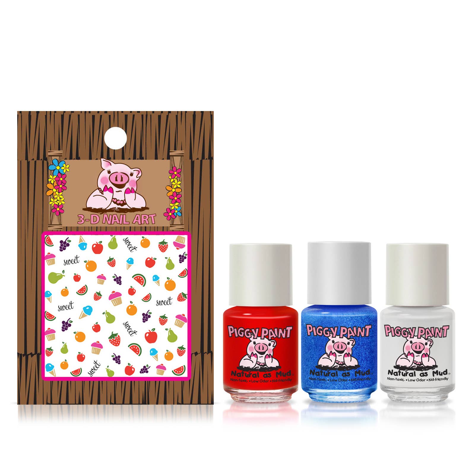 Rock the Locks - Wholesale Nail Polish - Kids - US of YAY Gift Set - Piggy Paint 1