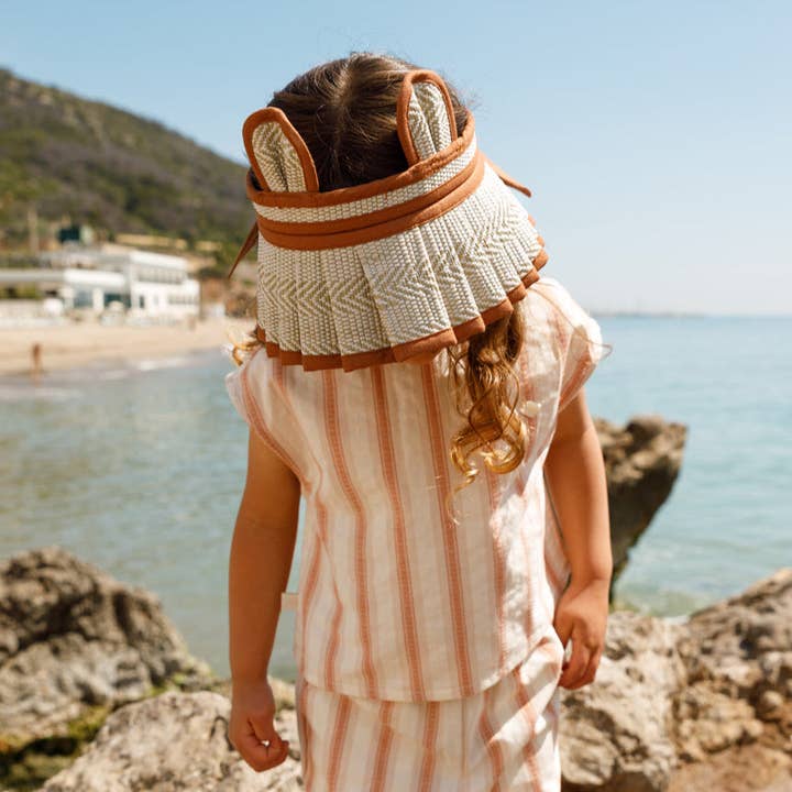 Lorna Murray bear sun visor for wholesale by Mermonde