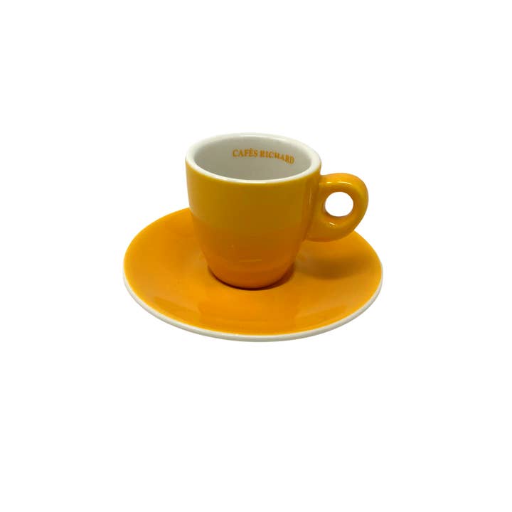 Cafés Richard Coffee - Wholesale Coffee/tea cup - Cafes Richard Colored Espresso Cups & Saucers (6/set)6