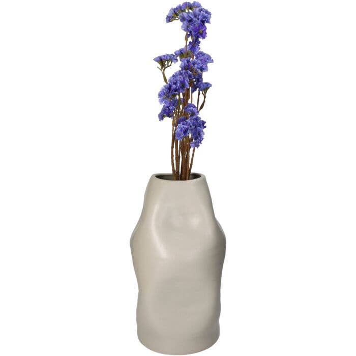 Vase MOSE | earthenware - beige for wholesale by Treasure Hunt Amsterdam