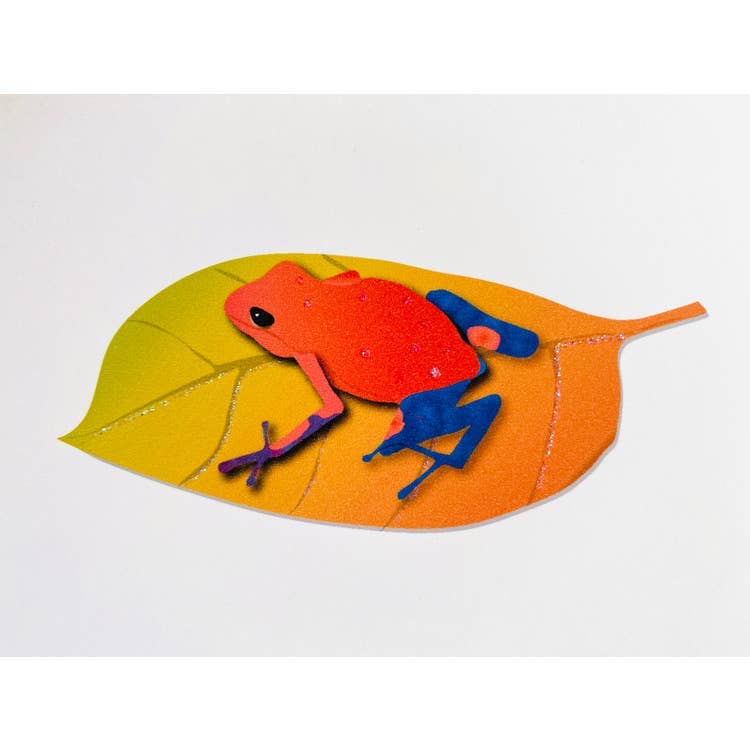 Studio Daedre - Wholesale Everyday Greeting Card - Red Frog - Loose Cards0