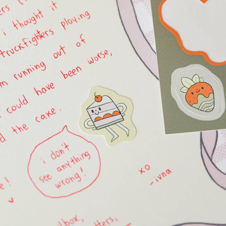 Ivna Lins - Wholesale Stationery/Notecard Set - Sweetheart Letter Writing Set with Stickers, Envelope4