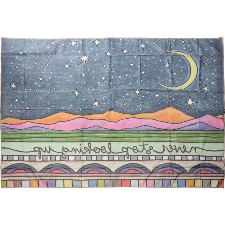 Primitives by Kathy - Wholesale Wall Sign - Never Stop Looking Up Lighted Tapestry