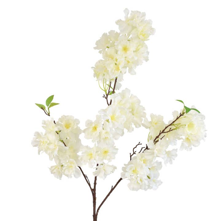 42” Cherry Blossom Branch - Cream for wholesale by David Christopher's Collection