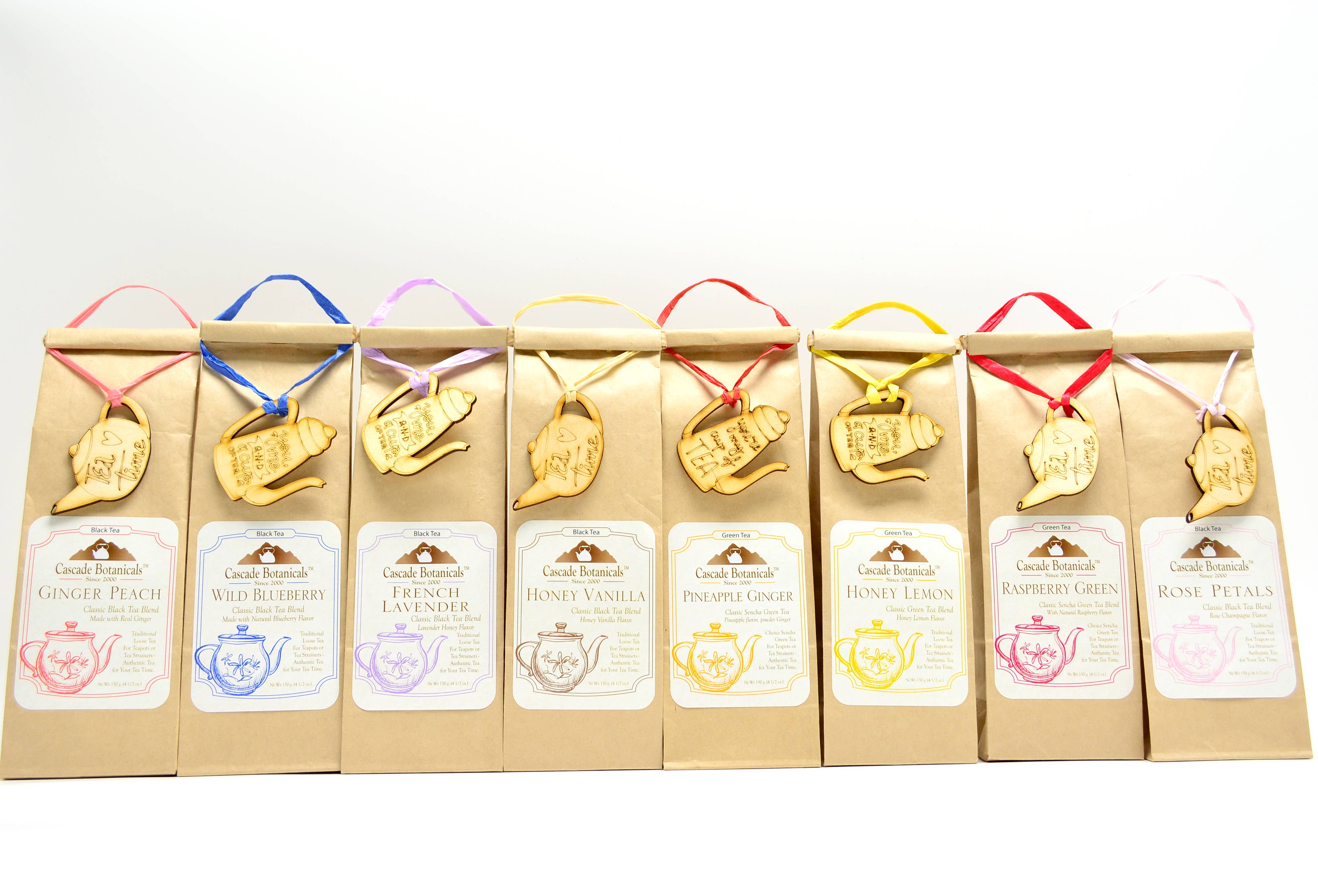 Cascade Teas & Botanicals - Wholesale Loose Tea - Green Tea Pineapple, Strawberry, Green Mint Mix6