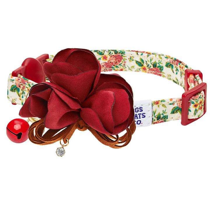 Blueberry Pet - Wholesale Pet Collar - Cat - Dogs & Cats & Co. A Scent of Spring Balloon Flower Cat Collar