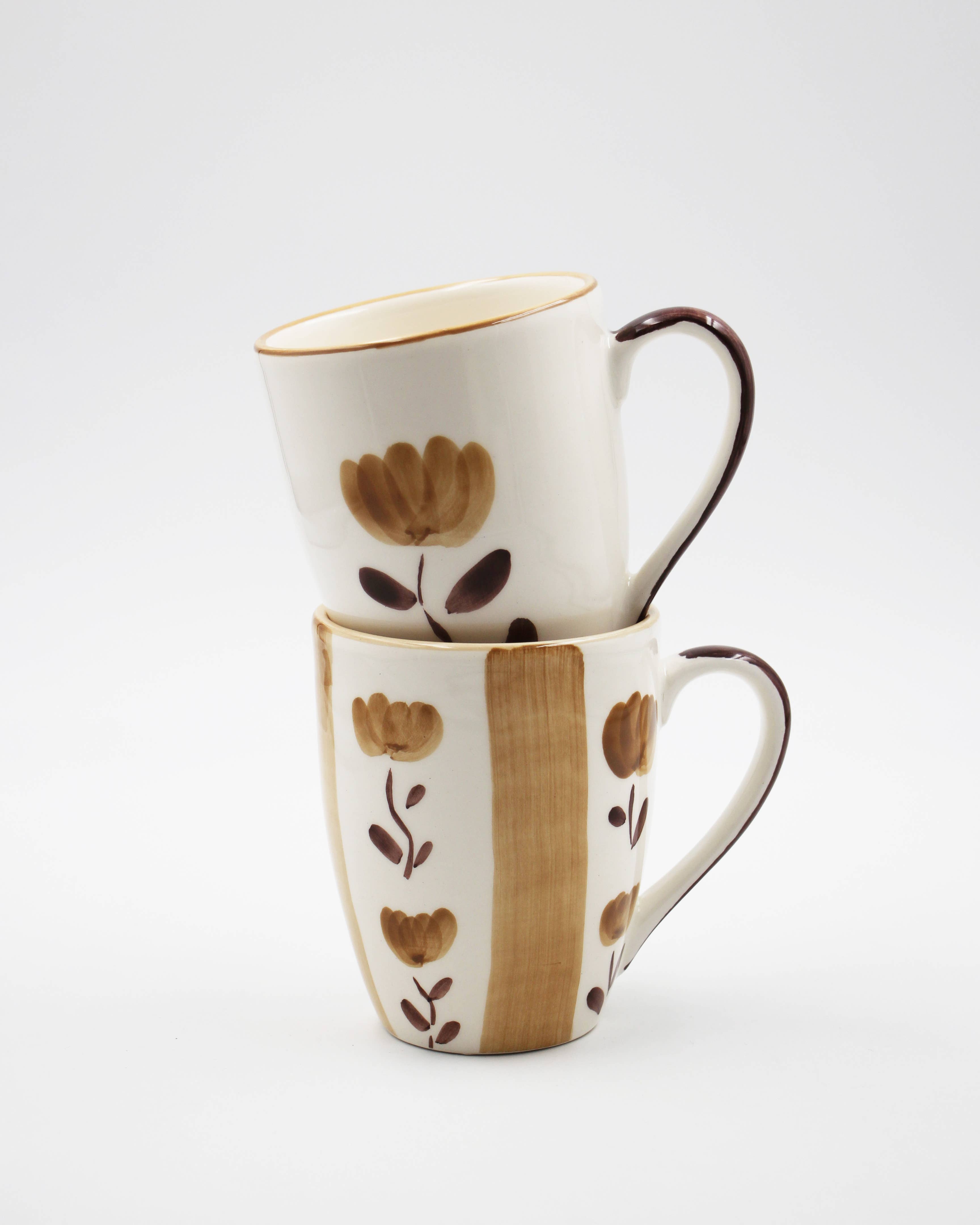 Pó de Barro - Wholesale Coffee Mug - Dolce Latte Ceramic Mugs Set of 4 3