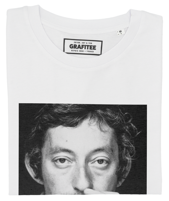 Grafitee - Vendita all'ingrosso Maglietta serigrafata - Unisex - T-shirt Gainsbourg - Maglietta con tema canzone francese1