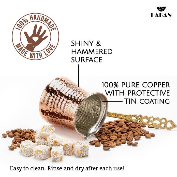 Hakan - Wholesale Tea Pot - Hakan Turkish Coffee Pot, Stovetop Water Boiler Coffee Maker2