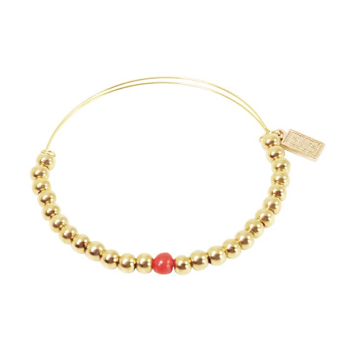 Pulseira ajustável Good Luck Prata de 1ª Lei por atacado de Evelyn Brooks