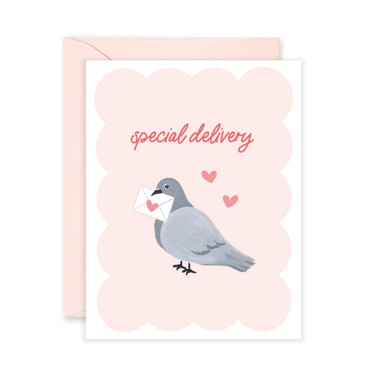 Isabella MG - Vente Cartes de déclaration d'amour - Carte de vœux Carrier Pigeon Love Letter Delivery0