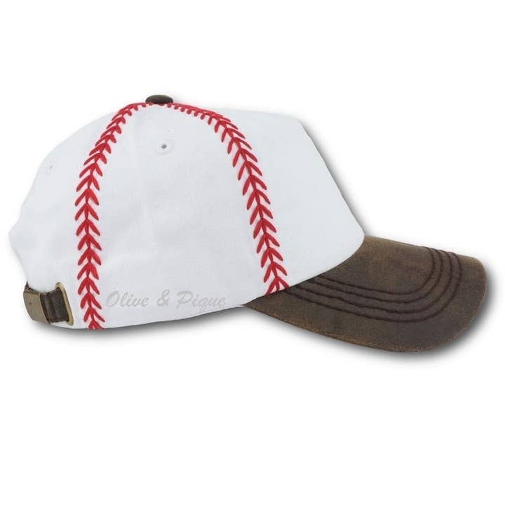 Olive & Pique - Wholesale Baseball Cap - Women's - Baseball Stitched Themed Cap, Adjustable