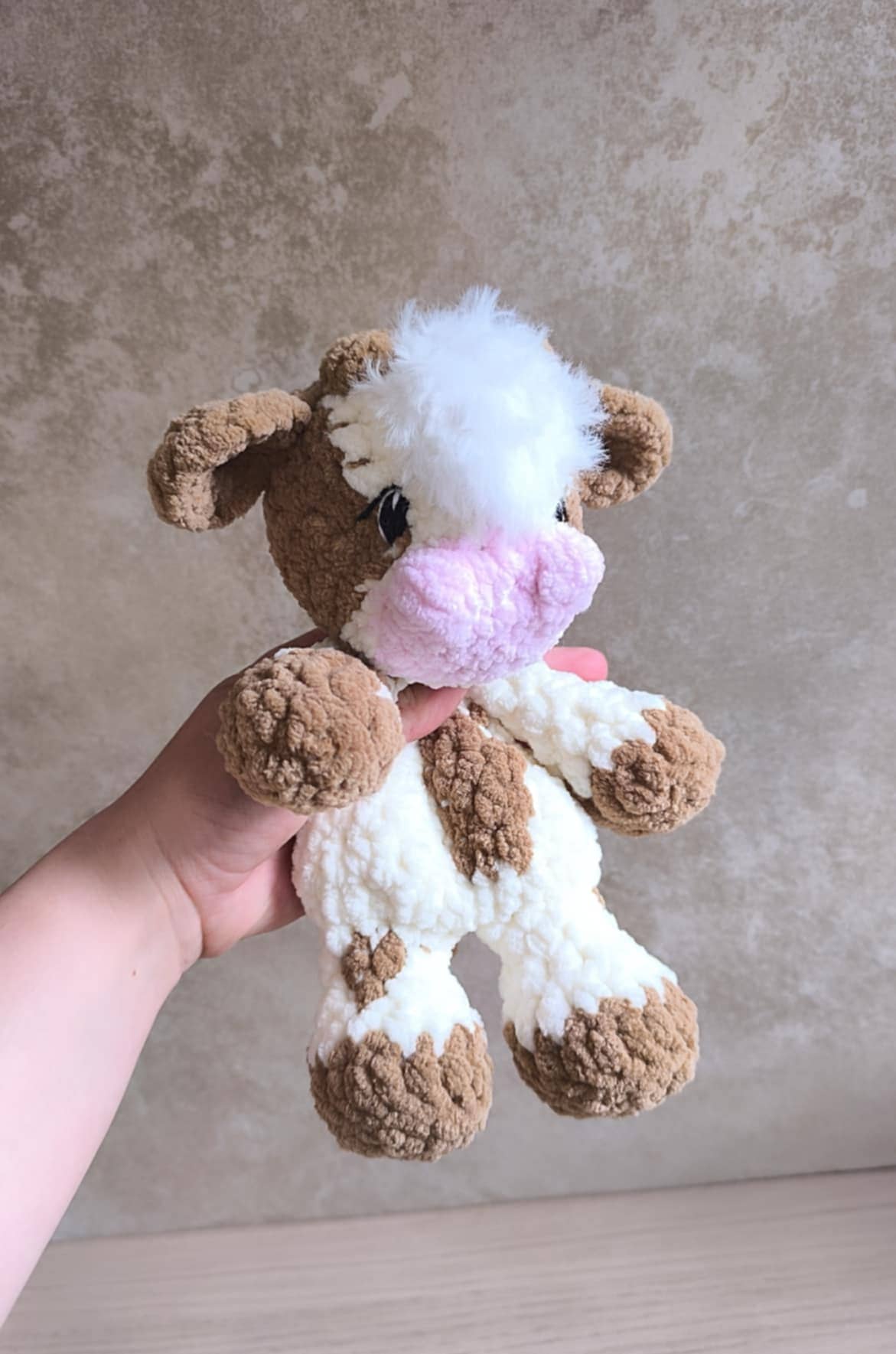 Briars Crochet Crafts - Wholesale Stuffed/Plush Toy - Kids & Baby - Calf snuggler 3