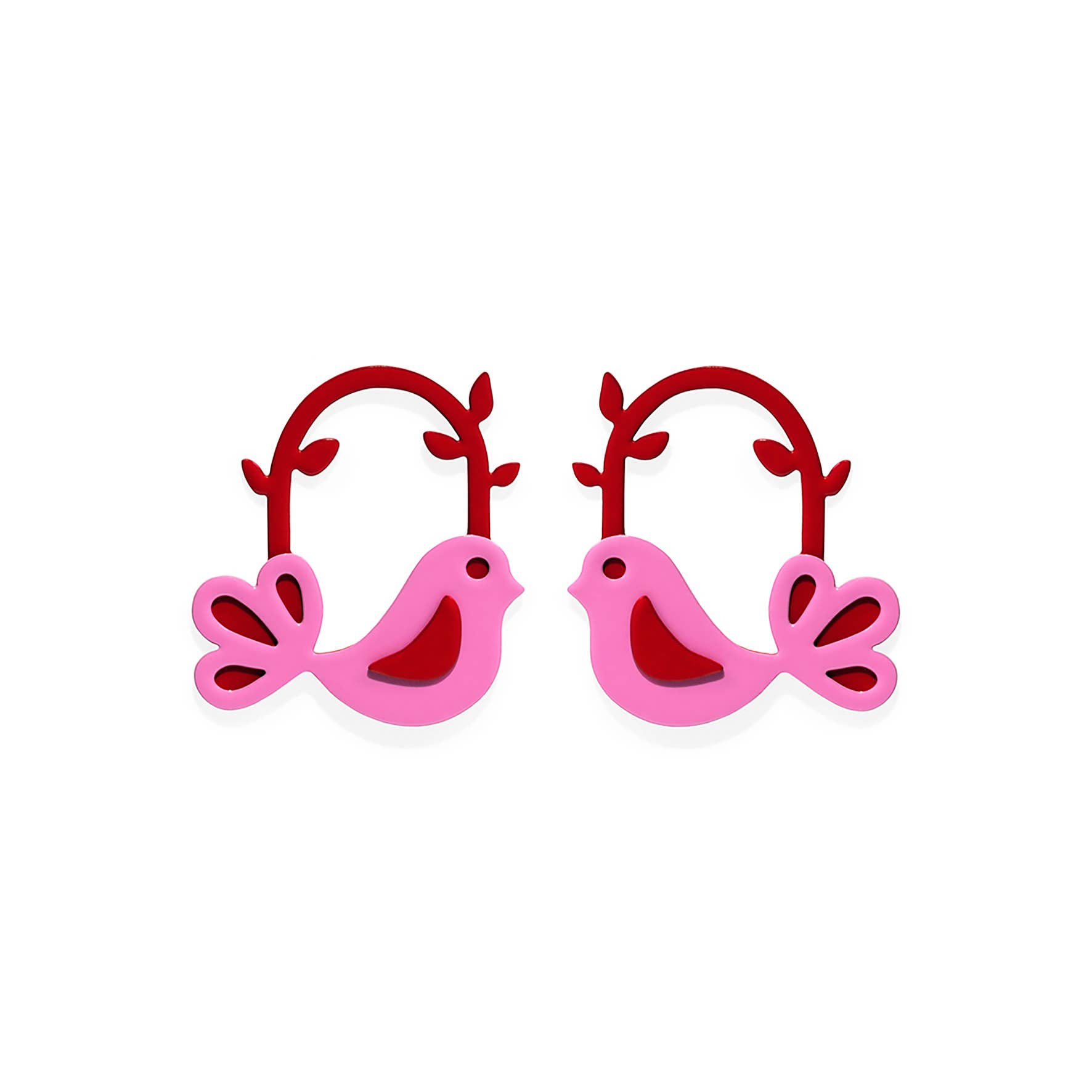 ISUWA Jewelry - Wholesale Knopjes/oorstekers - Vogeloorbellen – Kleurrijk Handgemaakt Ontwerp1