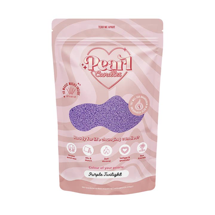 Pearl Candles at Home | Purple Twilight for wholesale by Pearl Candles