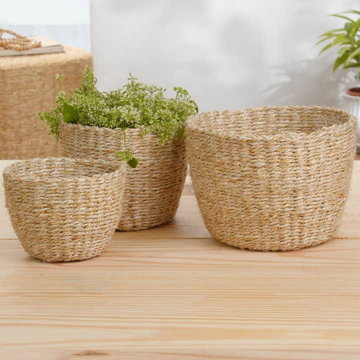 Planter Basket - Set of 2 for wholesale by Craftpair