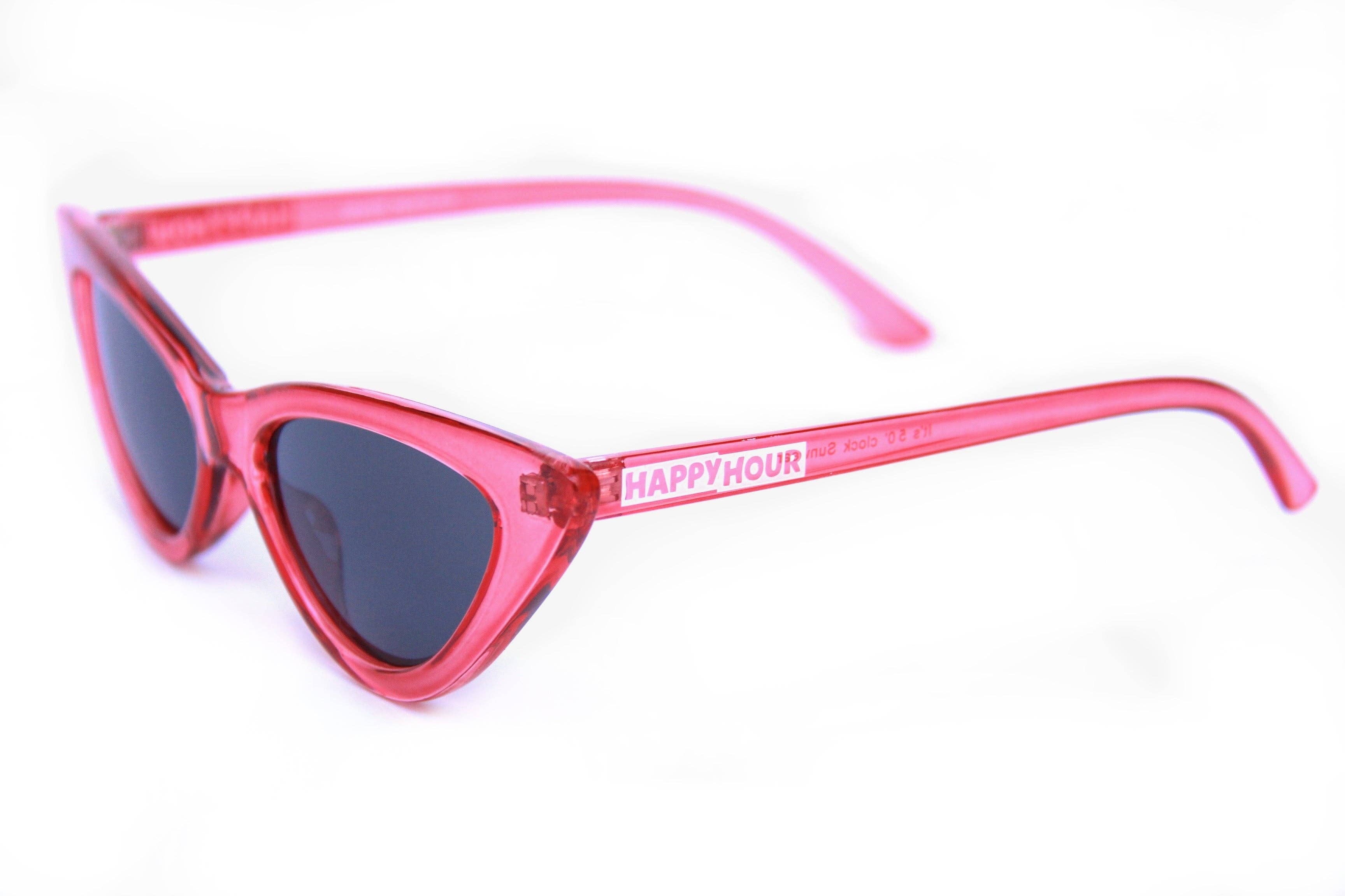 Happy Hour Shades - Wholesale Sunglasses - Women's - Space Needles | Clear Red1