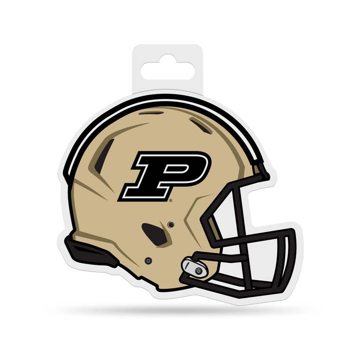 NCAA Purdue Boilermakers Shape Cut Helmet Decal for wholesale by Rico Industries