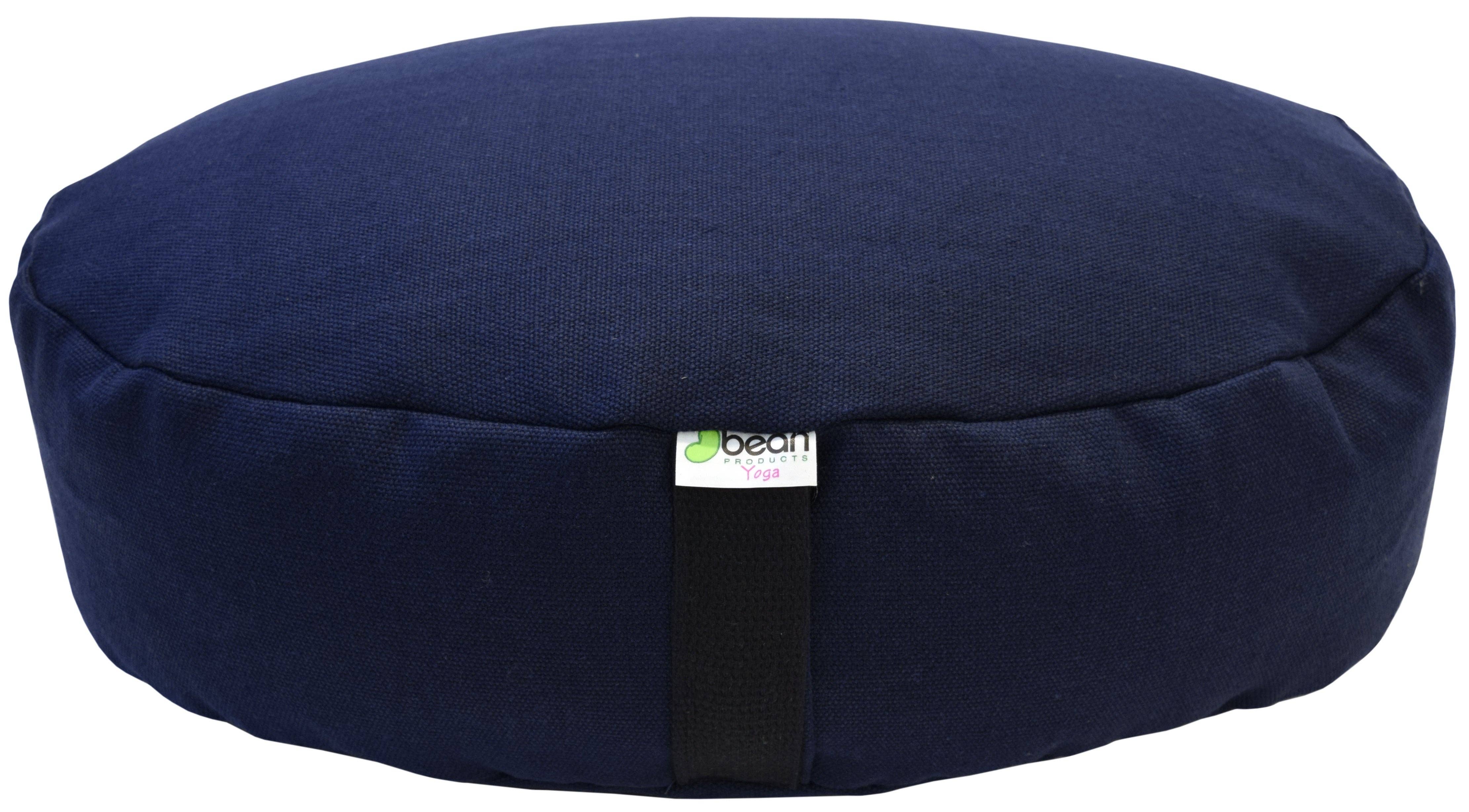 Bean Products - Wholesale Meditation Supplies - " ALL Hemp " Zafu Meditation Cushion - 100% Pure Hemp Fabric and Hemp Hurd Filling2