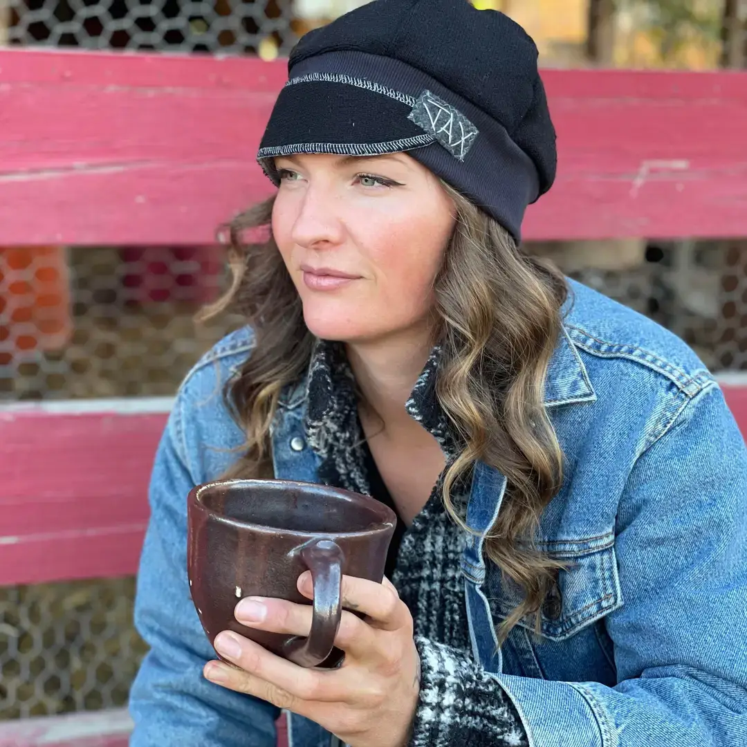 Jax Upcycled – Gorro - Unissexo por atacado – Escolha o Boné Newsboy de Camisola Reciclada Color Way11