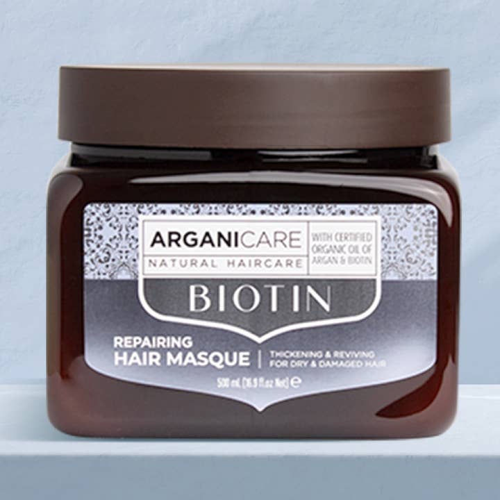 Biotin hydrating mask - Dry and damaged hair for wholesale by ARGANICARE