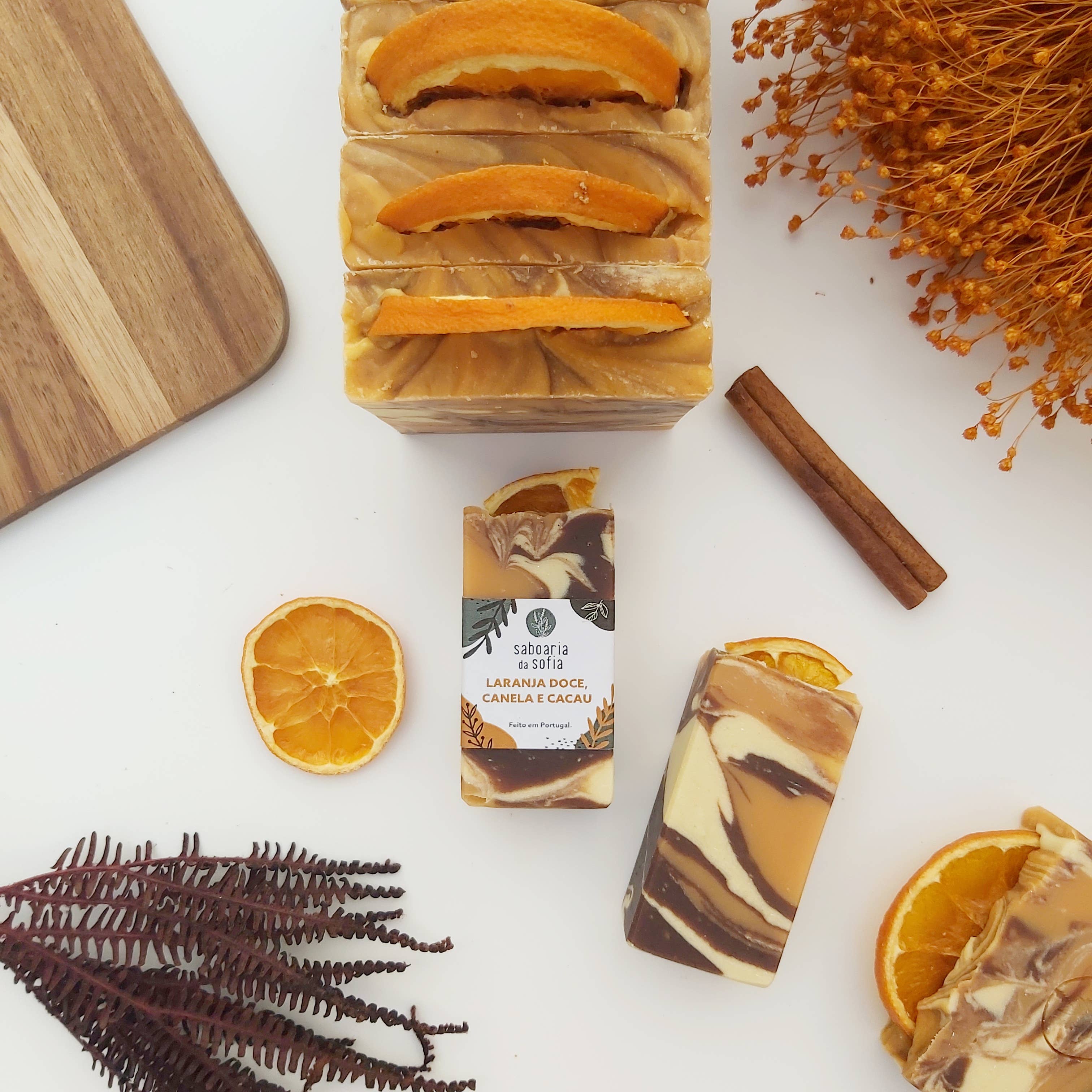 Saboaria da Sofia - Wholesale Bar Soap - Soap - Sweet Orange, Cinnamon and Cocoa0