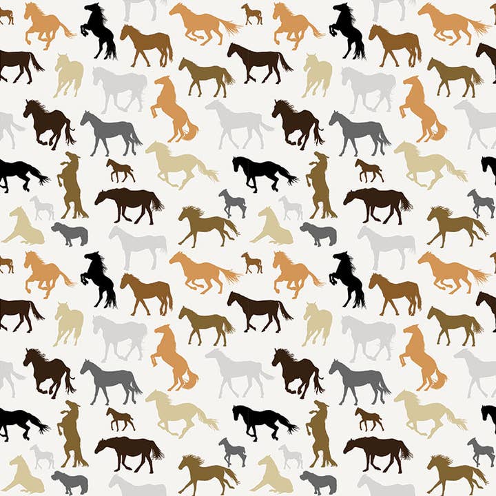 Paper House Productions - Wholesale Scrapbook - Morning at the Stables Double Sided 12"x12" Scrapbook Paper