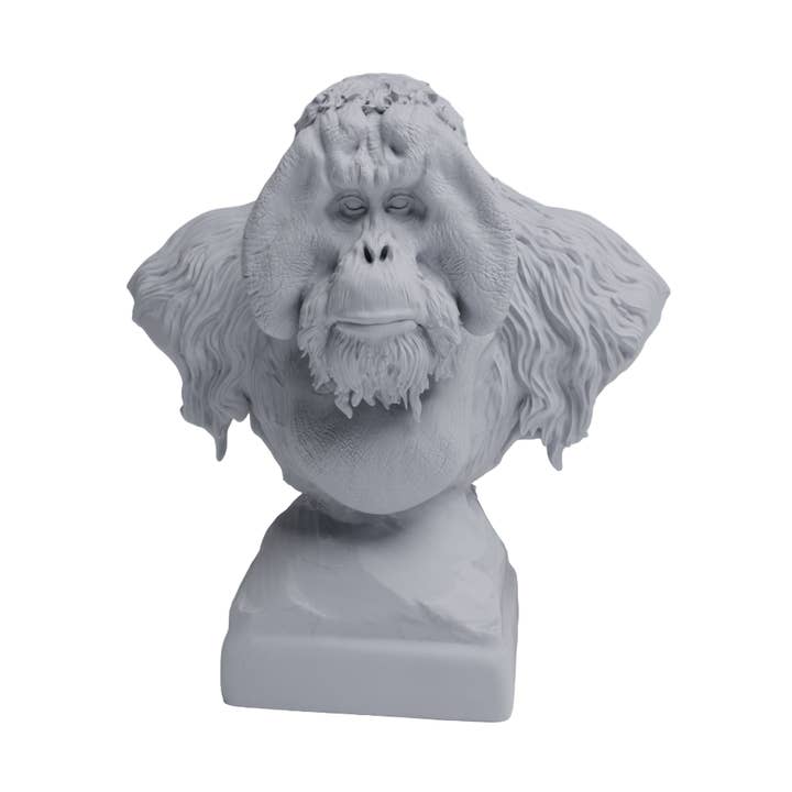 Busto de Orangután de Sumatra | Miniaturas Animal Den para venta al por mayor de The Scale Grail