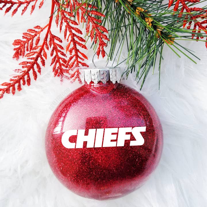Kansas City | Christmas Ornament | Glitter | Plastic for wholesale by brattybloom