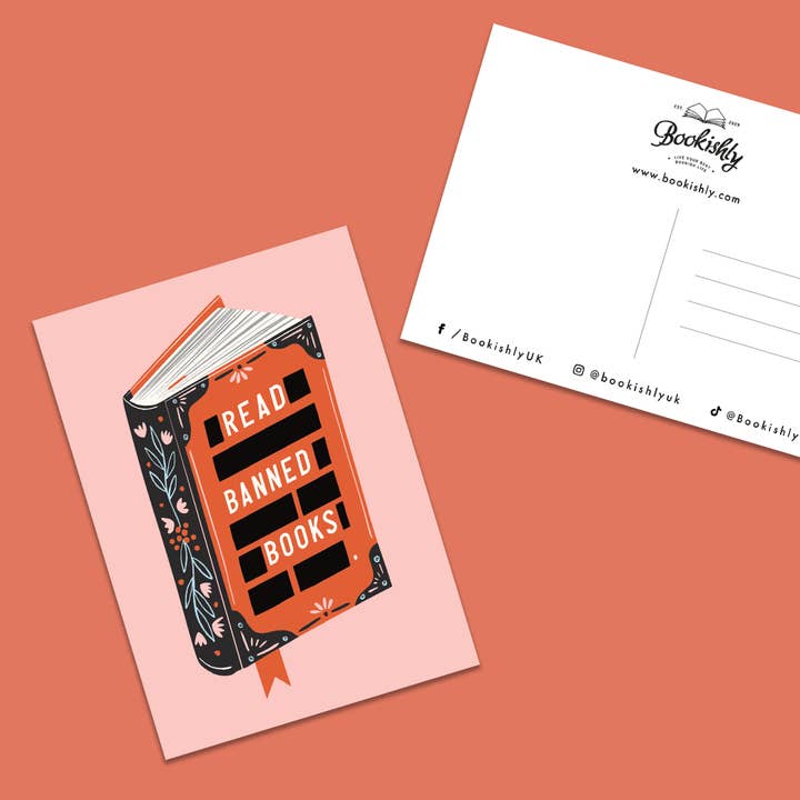 Read Banned Books Postcards - Set of 10 for wholesale by Bookishly (US Duties Paid)