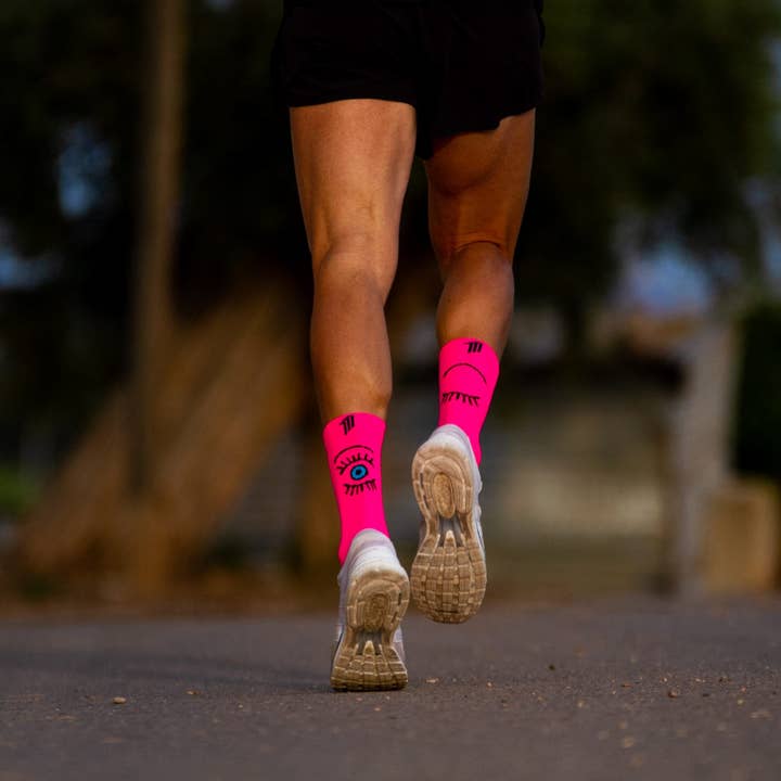 SPORCKS - Wholesale Socks - Unisex - EYE PINK - RUNNING SOCK