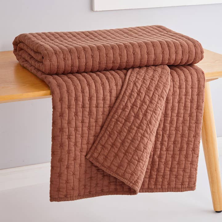 Levtex Home - Wholesale Throw blanket - Cross Stitch Quilted Throw53