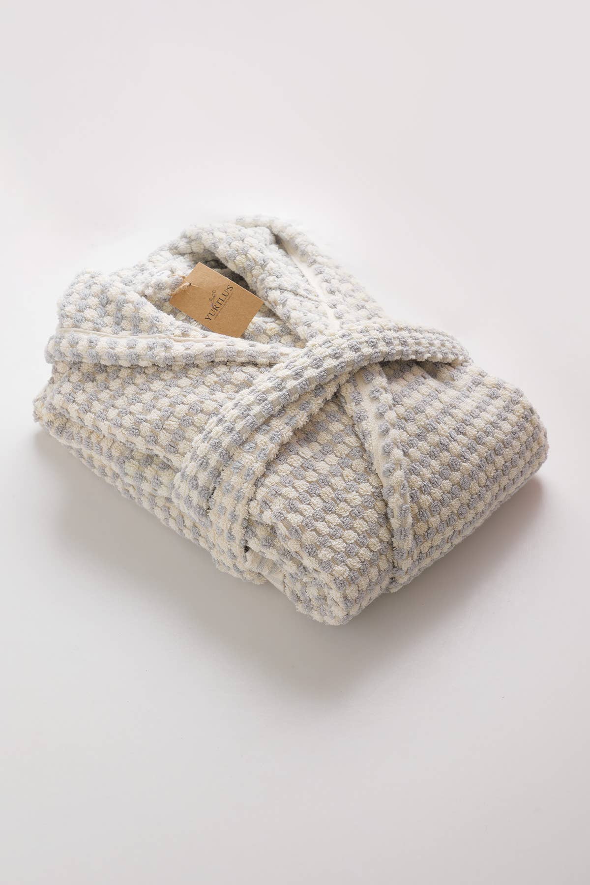 YURTLUS - Wholesale Robe - Women's - Unique 100% Cotton Pockets Bathrobe, Bubble Handwoven Robe23