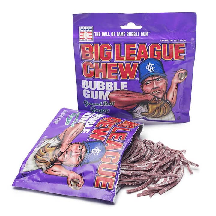 I Got Your Candy – Großhandel Kaugummi – Big League Kaugummi, Traubenkaugummi, 2,12 Unzen — 12 Karat