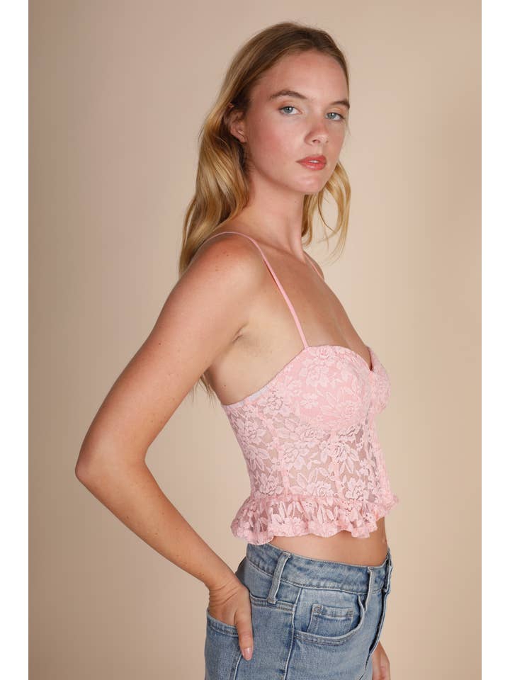 Hers & Mine - Wholesale Bustier – Women's - LACE HOOK N EYE CLOSURE BUSTIER6