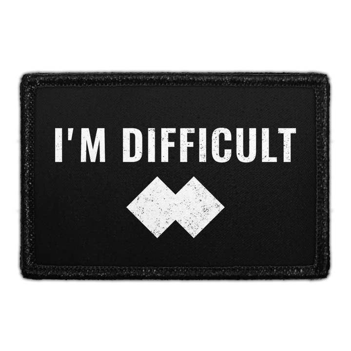 I'm Difficult - Verwijderbare patch voor wholesale door Pull Patch