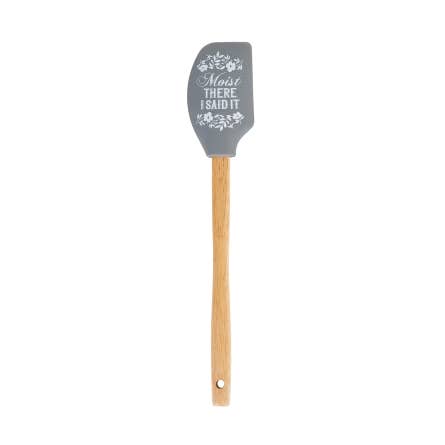 SALE Moist There I Said It Gray Spatula for wholesale by Totalee Gift