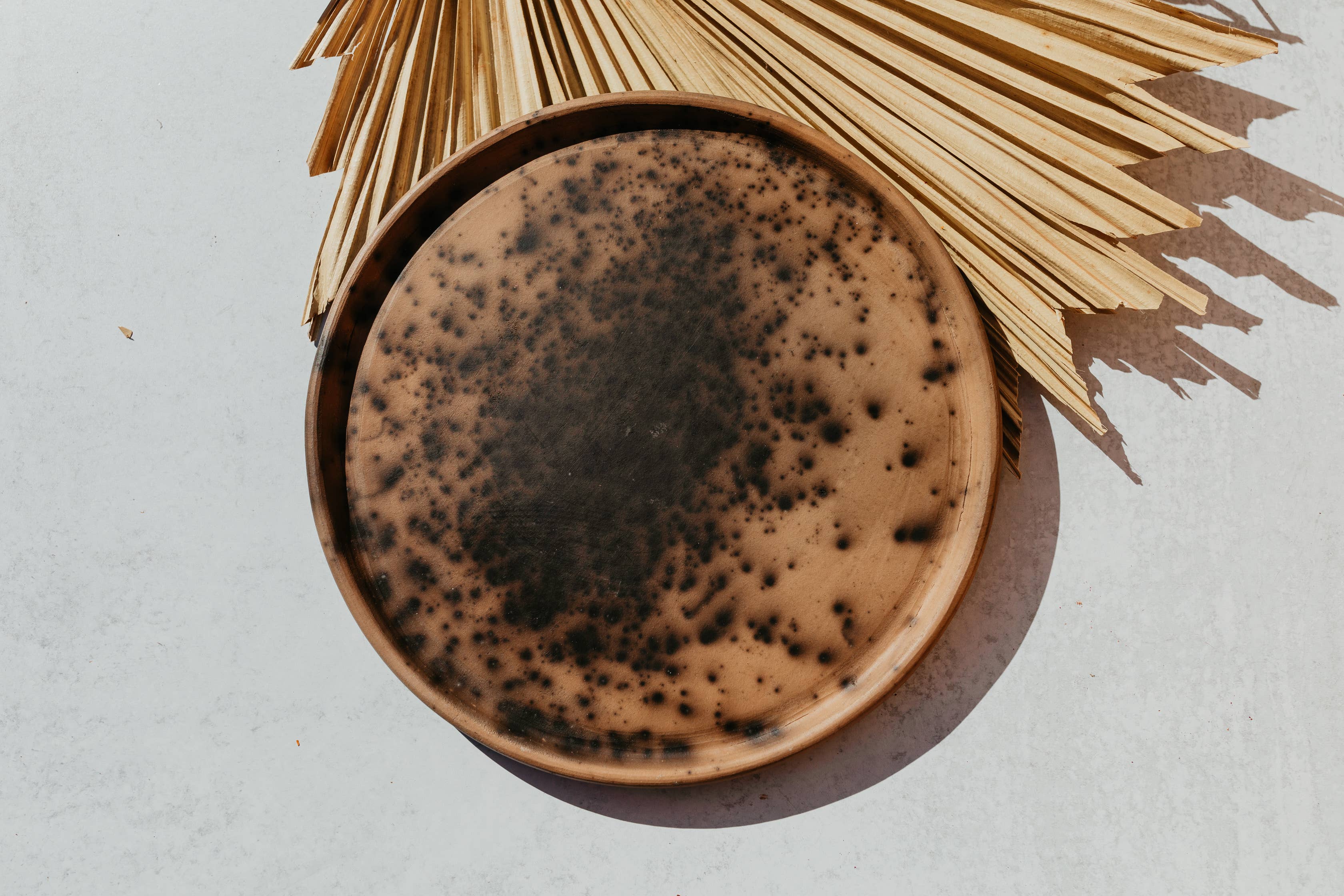 The Zapotec Weavers - Wholesale Dinner Plate - Atzompa Oaxacan Plates2