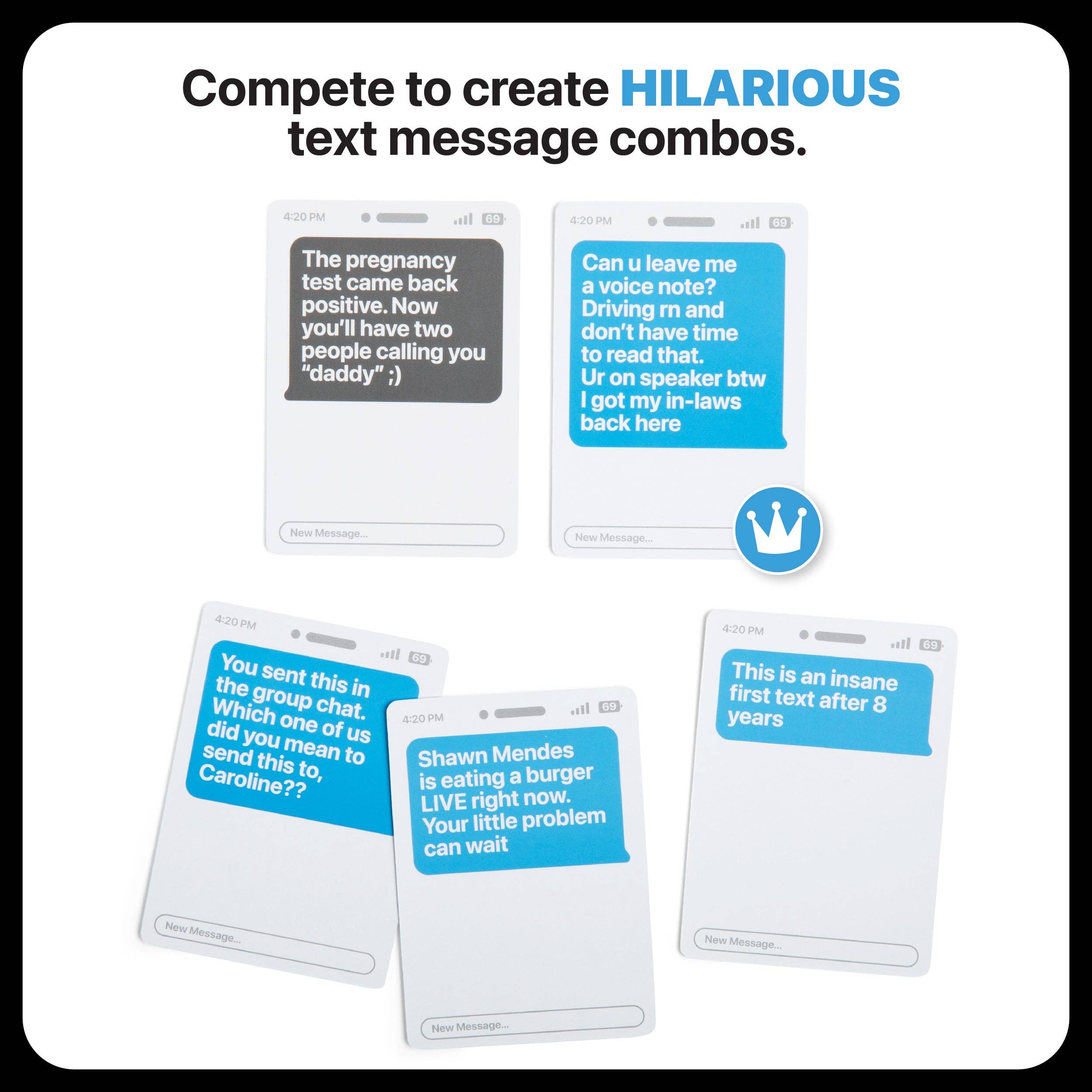 What Do You Meme - Wholesale Card Game - New Phone, Who Dis?™ - Text Message Card Game, Adult Game4