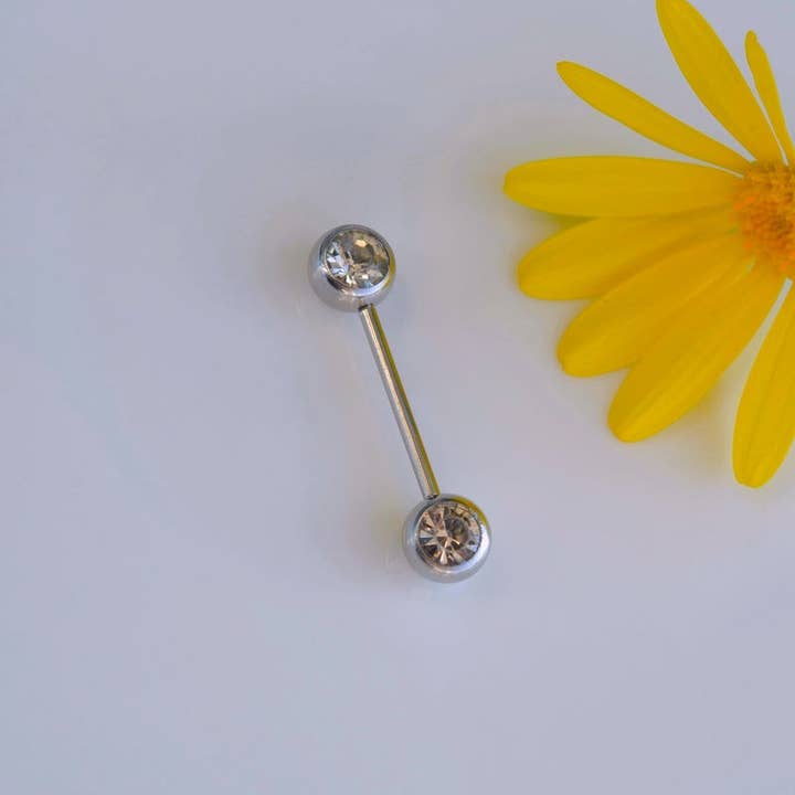 StockJWL - Wholesale Single Earring - Solitaire Model Nipple Piercing Belly Piercing Nipple Piercing Nipple Barbells Nipple Bar Body Piercing Bridge Barbells Body Jewelry5