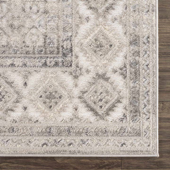 Hauteloom - Wholesale Area Rug - Brend Taupe Medallion Area Rug7